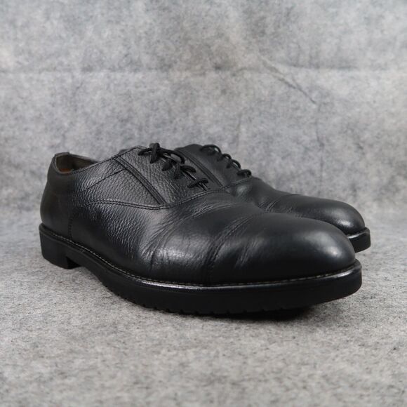 Dexter Shoes Mens 11.5 Oxford Dress Cap Toe Leather Comfort Formal Black Career main image 9